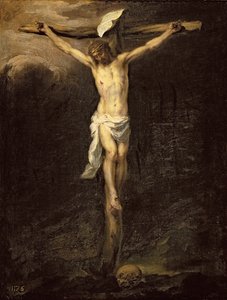 Cristo en la cruz, 1672